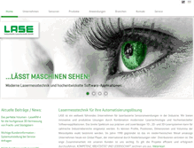 Tablet Screenshot of lase.de