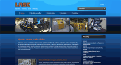 Desktop Screenshot of lase.cz